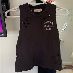 Hollister crop top